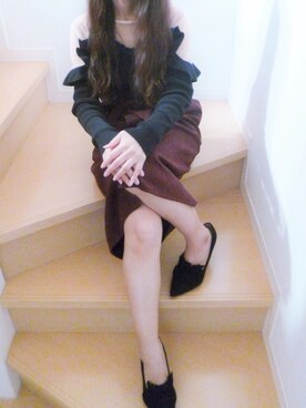 sara375さん（レディース・154cm）の秋コーディネート