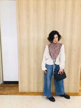 「DAISY MERRY（デイジーメリー）のアイテム」を使った、maricozeroさん（レディース・159cm）の秋コーディネート
