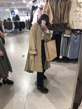 陸さん(レディース・157cm)の秋コーディネート