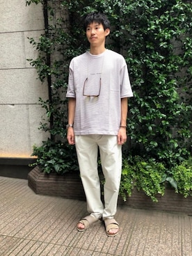 shohei kusakaさん（メンズ・175cm）の夏コーディネート