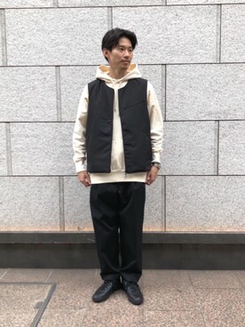 「RECOMMEND  ITEM STYLING」｜「アイテム（その他アウター）」を使った、shohei kusakaさん（メンズ・175cm）の秋コーディネート