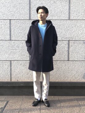 「RECOMMEND  ITEM STYLING」｜「アイテム（その他アウター）」を使った、shohei kusakaさん（メンズ・175cm）の秋コーディネート