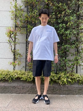 「RECOMMEND  ITEM STYLING」｜「アイテム（スラックス）」を使った、shohei kusakaさん（メンズ・175cm）の春コーディネート