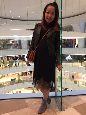 「Cartier」｜「アイテム（ブーツ）」を使った、Fannieさん（レディース・153cm）の秋コーディネート