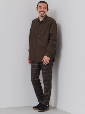 「秋におすすめシャツ＆ブラウス スタイル」｜kobayashi2896さん（メンズ・178cm）の秋コーディネート