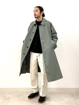 「green label relaxing（グリーンレーベルリラクシング）のアイテム（その他アウター）」を使った、kobayashi2896さん（メンズ・178cm）の冬コーディネート