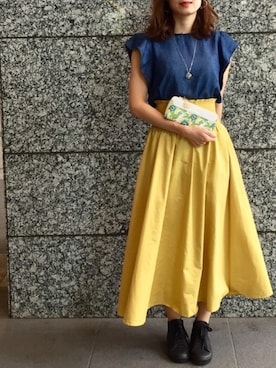「Samantha Thavasa Petit Choice（サマンサタバサ　プチチョイス）のアイテム（財布/小物）」を使った、mai.Nさん（レディース・163cm）の春コーディネート