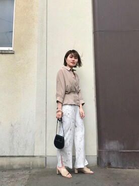 てじさん（レディース・159cm）の春コーディネート