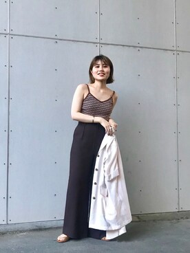 てじさん（レディース・159cm）の春コーディネート