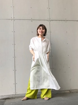 「KBF+」｜「アイテム（その他シューズ）」を使った、てじさん（レディース・159cm）の春コーディネート