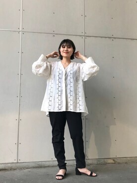 てじさん（レディース・159cm）の春コーディネート