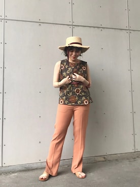 てじさん（レディース・159cm）の夏コーディネート