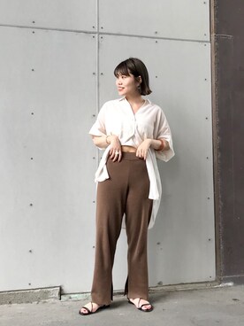 てじさん（レディース・159cm）の夏コーディネート