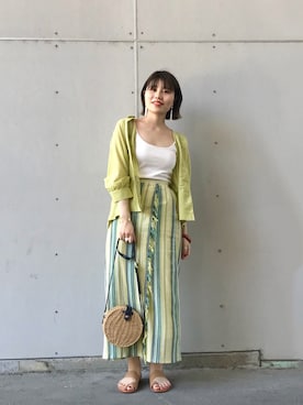てじさん（レディース・159cm）の夏コーディネート