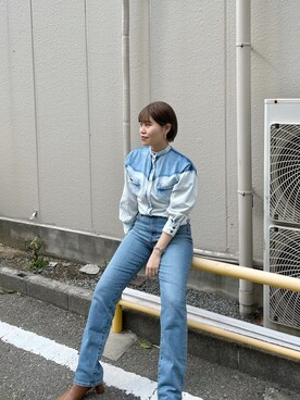 てじさん（レディース・159cm）の春コーディネート