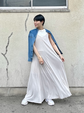 てじさん（レディース・159cm）の春コーディネート