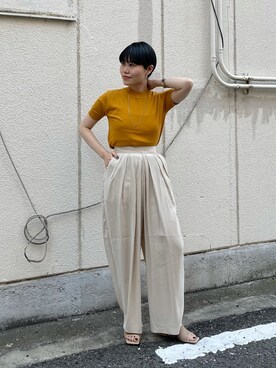 てじさん(レディース・159cm)の春コーディネート