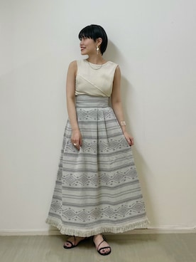 てじさん（レディース・159cm）の春コーディネート