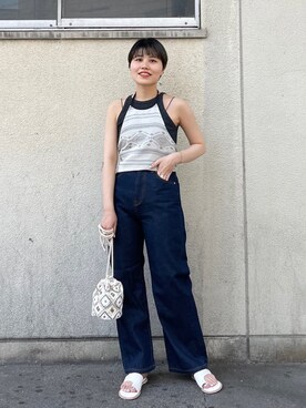 てじさん（レディース・159cm）の夏コーディネート