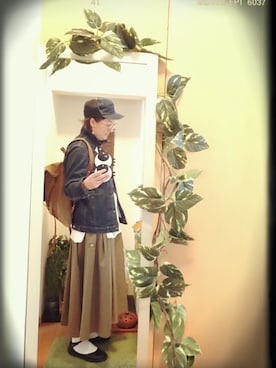 「OWL（オウル）のアイテム」を使った、えちご屋さん（レディース・167cm）の冬コーディネート