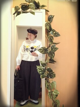 「Felisi（フェリージ）のアイテム」を使った、えちご屋さん（レディース・167cm）の春コーディネート