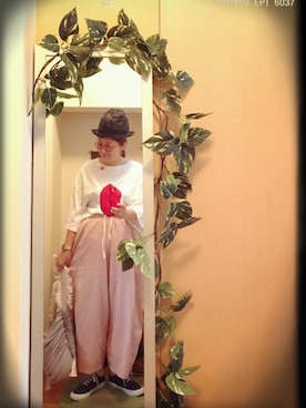 「cikolata（チコラータ）のアイテム」を使った、えちご屋さん（レディース・167cm）の夏コーディネート