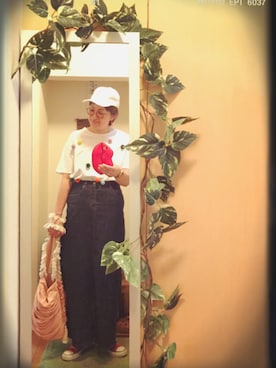 「cikolata（チコラータ）のアイテム」を使った、えちご屋さん（レディース・167cm）の夏コーディネート