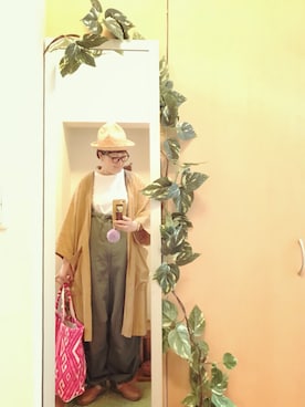 「cherpa（シェルパ）のアイテム」を使った、えちご屋さん（レディース・168cm）の夏コーディネート