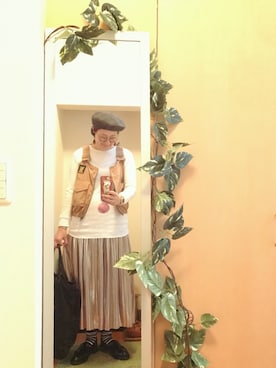 「Felisi（フェリージ）のアイテム」を使った、えちご屋さん（レディース・168cm）の秋コーディネート