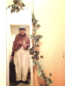 「Felisi（フェリージ）のアイテム」を使った、えちご屋さん（レディース・168cm）の秋コーディネート