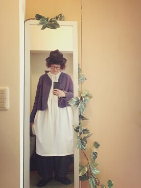 「SAC（サック）のアイテム」を使った、えちご屋さん（レディース・168cm）の冬コーディネート