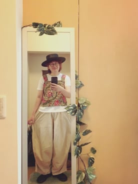 「HEADSTAR（ヘッドスター）のアイテム」を使った、えちご屋さん（レディース・168cm）の夏コーディネート