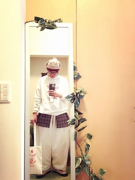 「Heather（ヘザー）のアイテム」を使った、えちご屋さん（レディース・168cm・40代）の冬コーディネート