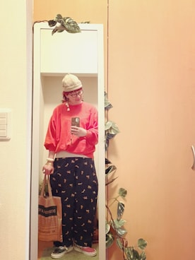 「虎柄」｜えちご屋さん（レディース・168cm）の春コーディネート
