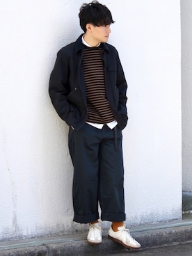 「MUJI」｜「アイテム（その他）」を使った、tom🐶さん（メンズ・167cm）の冬コーディネート
