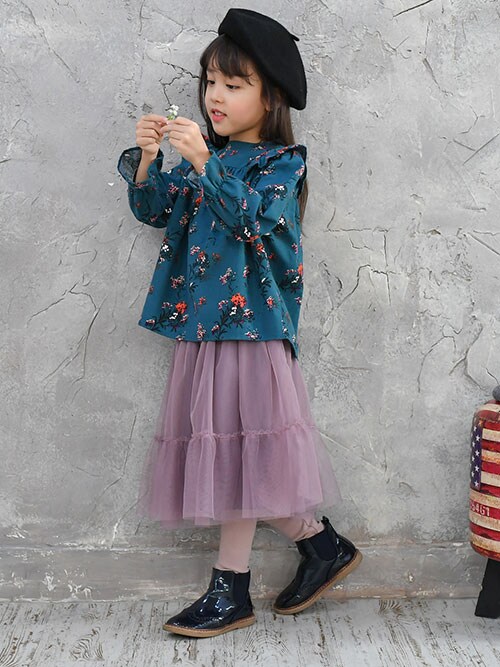韓国 子供服のbee子供服beeさんのスカートを使ったコーディネート Zozotown