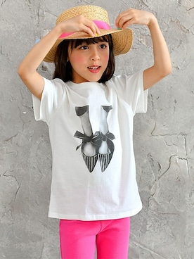 「Bee des Bee（ビーデスビー）のアイテム」を使った、子供服Beeさん（レディース・116cm）の夏コーディネート