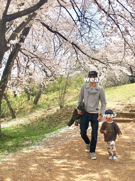 naooon☆さん（メンズ・184cm）の春コーディネート