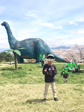 naooon☆さん（キッズ・120cm）の春コーディネート