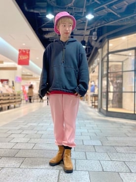 スウェットパンツを使った マイベストコーデ のレディース人気ファッションコーディネート Wear