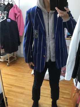 「graphzero（グラフゼロ）のアイテム」を使った、あぽろさーてぃんさん（メンズ・175cm）の春コーディネート