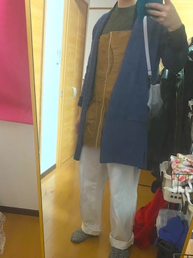 「COMME CA DU MODE（コムサデモード）のアイテム（トップス）」を使った、あぽろさーてぃんさん（メンズ・175cm）の春コーディネート