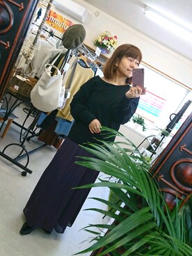 「Ungrid（アングリッド）のアイテム（シューズ）」を使った、☆＊noririn＊☆ さん（レディース・158cm）の秋コーディネート