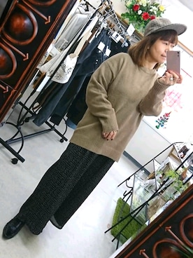 「Ungrid（アングリッド）のアイテム（シューズ）」を使った、☆＊noririn＊☆ さん（レディース・158cm）の秋コーディネート
