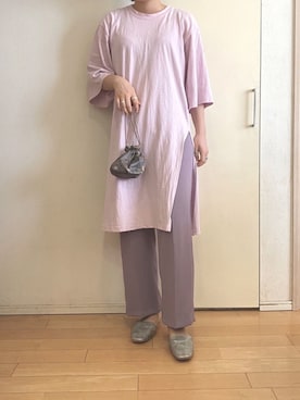 「おうちスタイル」｜「アイテム（財布/小物）」を使った、maさん（レディース・161cm）の春コーディネート