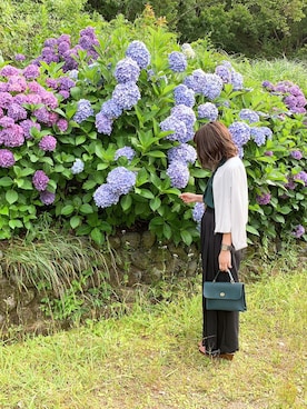 「VIS（ビス）のアイテム（ブルゾン）」を使った、あやさん（レディース・163cm）の秋コーディネート