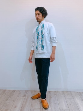 KAZUMA.さん（メンズ・170cm）の夏コーディネート