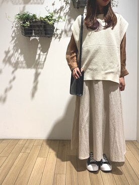 canaさん（レディース・158cm）の春コーディネート