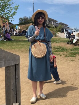 さくちゃんさん(レディース・160cm)の夏コーディネート