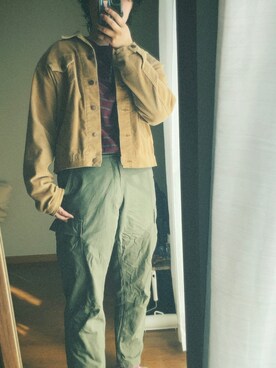 「Levi's（リーバイス）のアイテム（その他アウター）」を使った、otohaさん（レディース・164cm）の春コーディネート